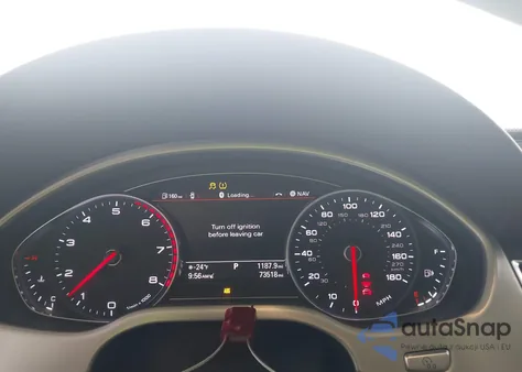 2013 Audi A8 L 4.0T z USA, uszkodzony, nr VIN WAUR2AFD1DN021687